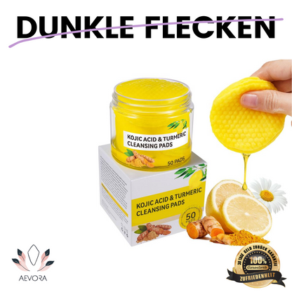 Kurkuma-Kojisäure-Pads