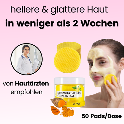 Kurkuma-Kojisäure-Pads