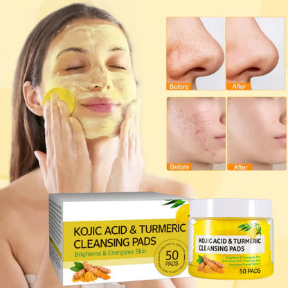 Kurkuma-Kojisäure-Pads